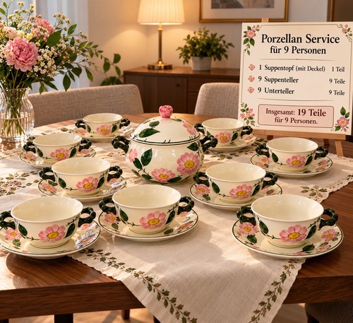 Personen 19teile villeroy - 9,