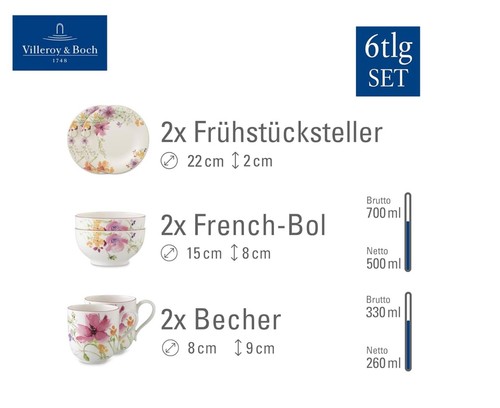 Villeroy boch petit - villeroy&boch, dejeuner